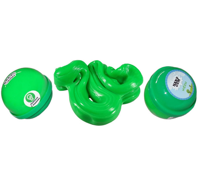 Жвачка для рук Nano gum – Зеленый Неон  